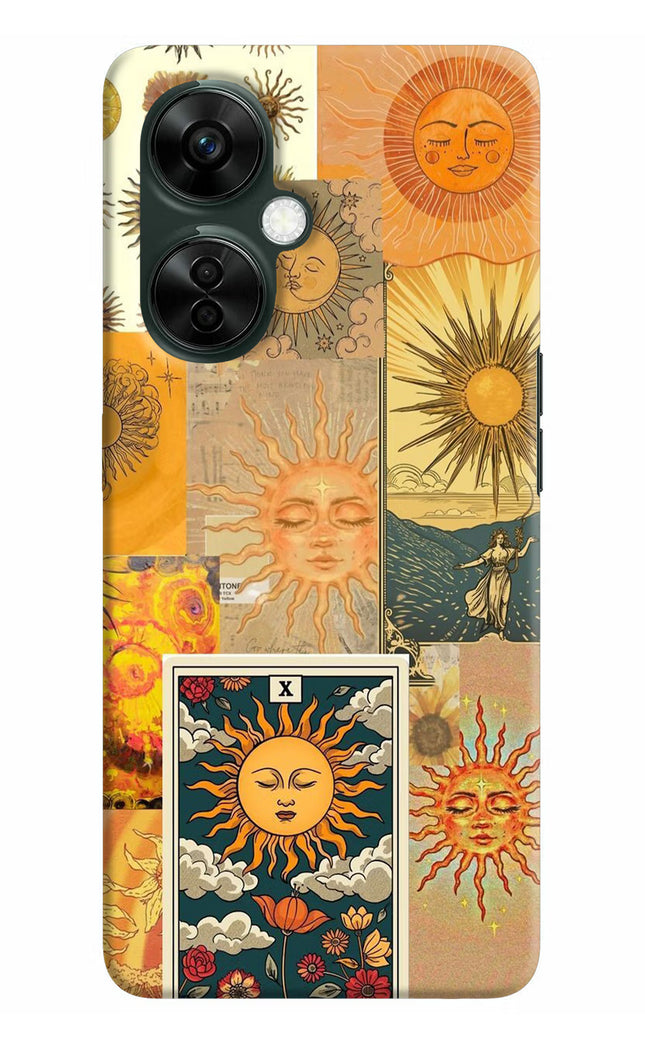 Sun OnePlus Nord CE 3 Lite 5G Hard Case Back Cover by Casekaro