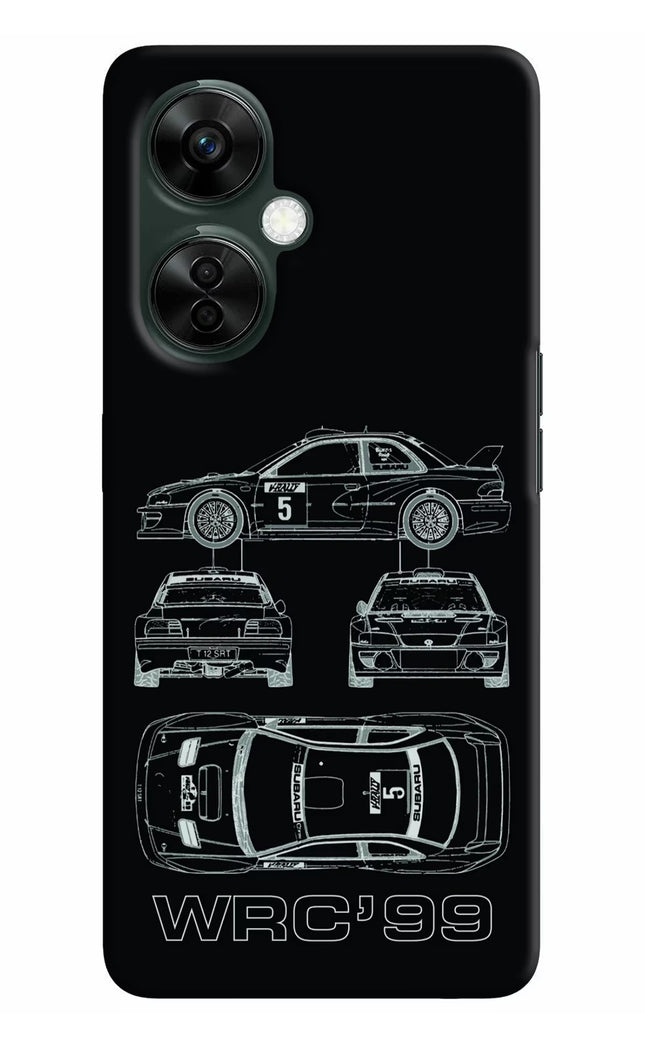 WRC'99 OnePlus Nord CE 3 Lite 5G Hard Case Back Cover by Casekaro