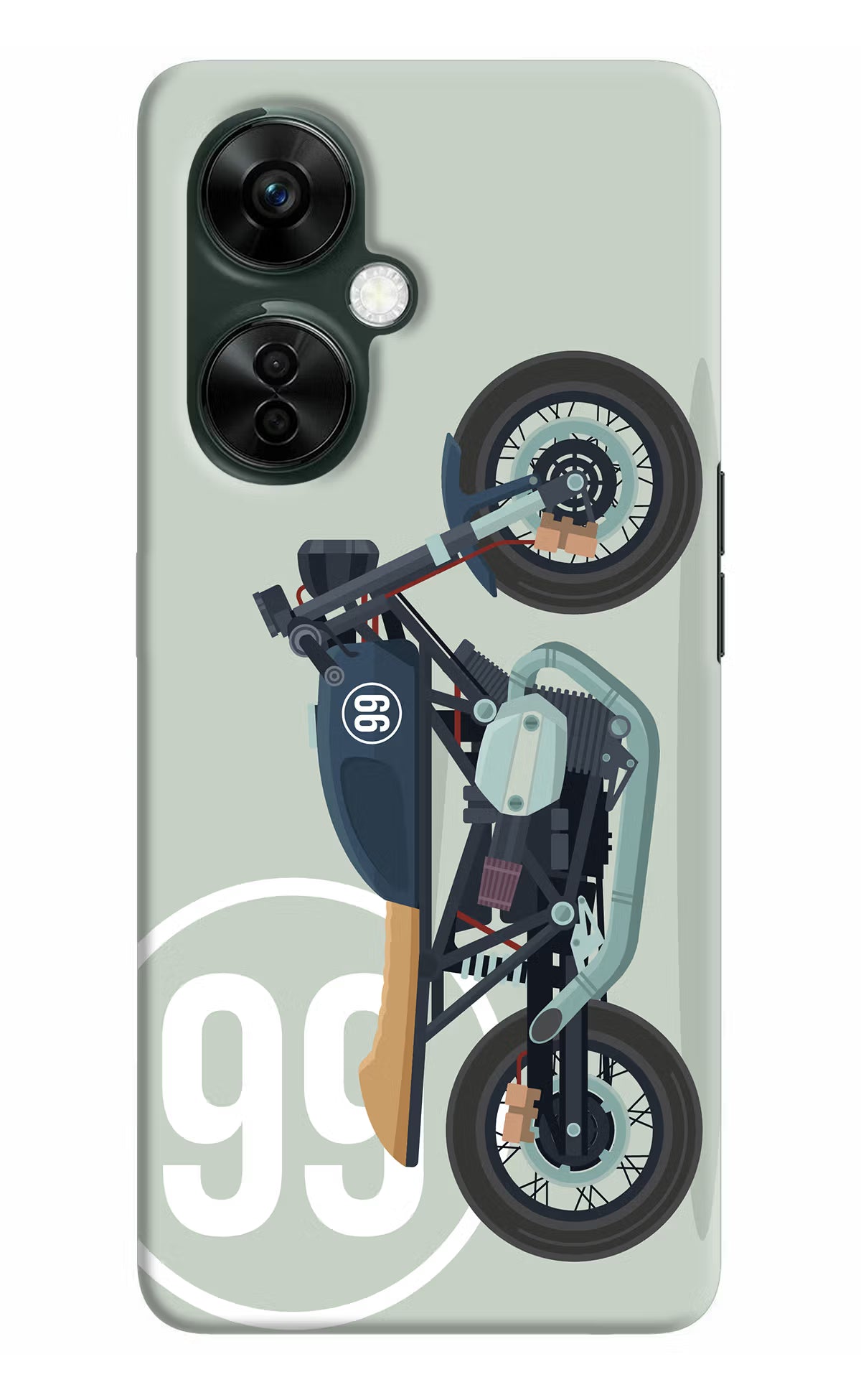 Classic Cafe Racer 99 OnePlus Nord CE 3 Lite 5G Hard Case Back Cover by Casekaro
