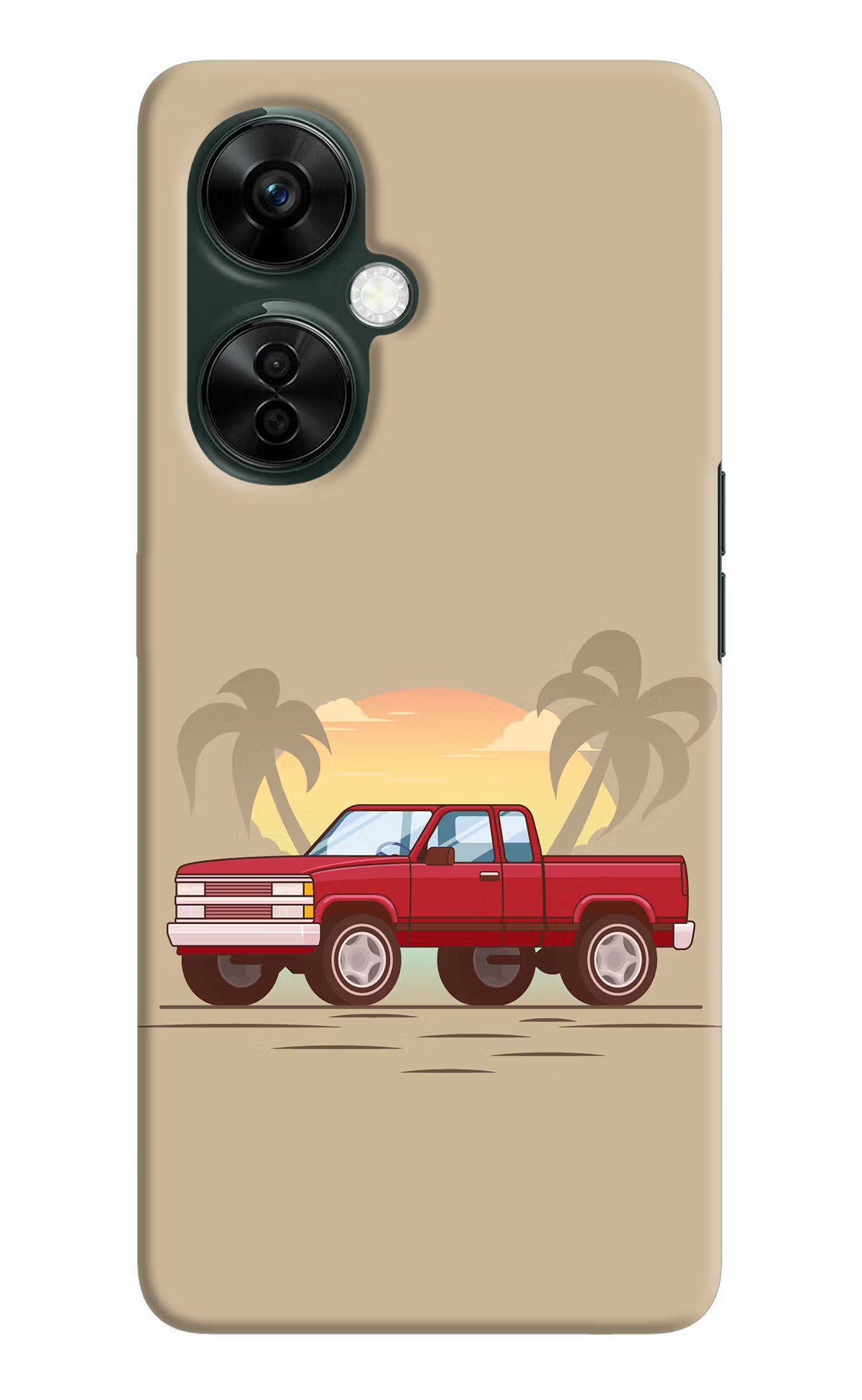 Desert Classic Drive OnePlus Nord CE 3 Lite 5G Hard Case Back Cover by Casekaro