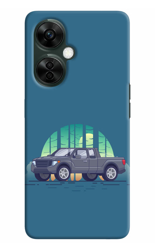 Retro Garage Vibe OnePlus Nord CE 3 Lite 5G Hard Case Back Cover by Casekaro