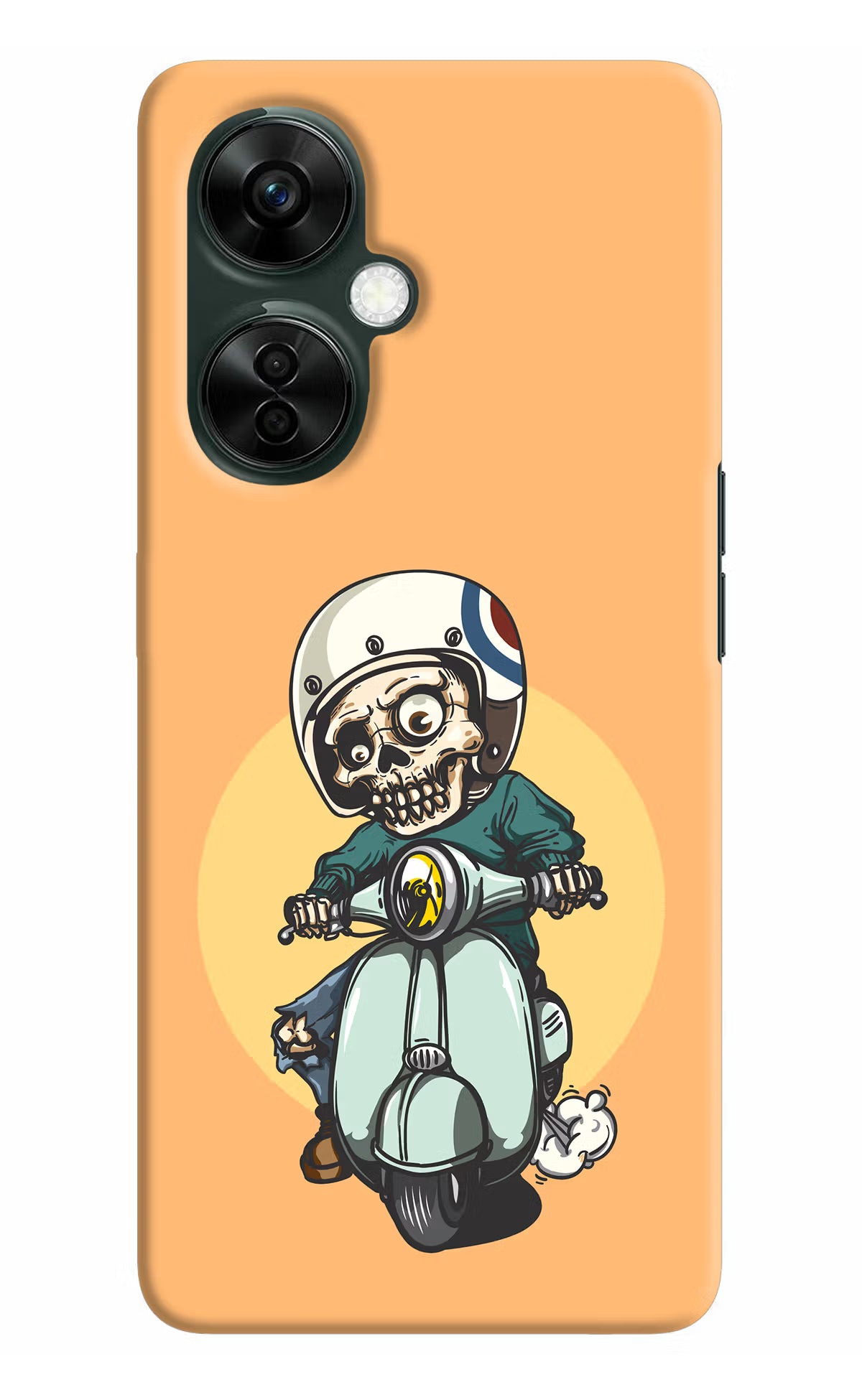Undead Biker OnePlus Nord CE 3 Lite 5G Hard Case Back Cover by Casekaro