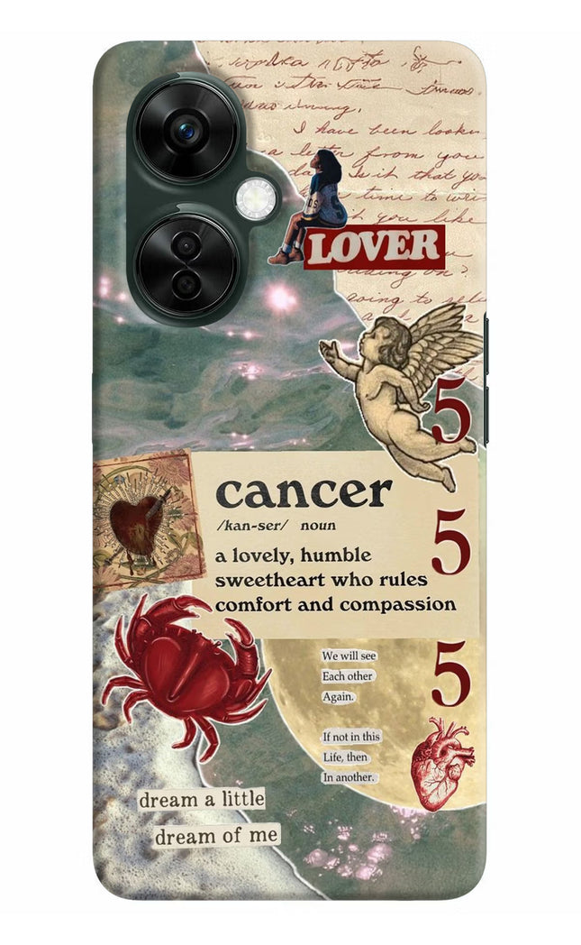 Cancer Zodiac OnePlus Nord CE 3 Lite 5G Hard Case Back Cover by Casekaro