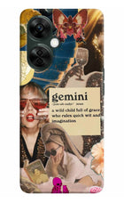 Gemini Zodiac OnePlus Nord CE 3 Lite 5G Hard Case Back Cover by Casekaro