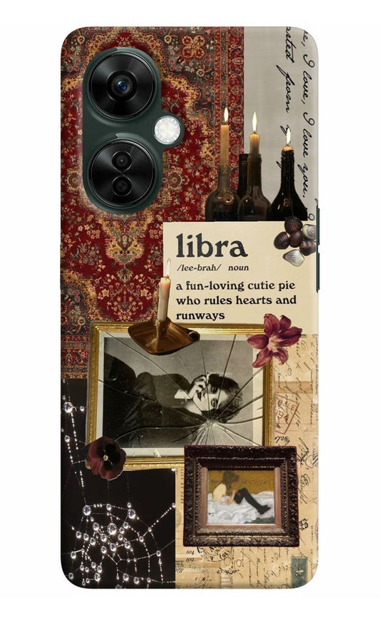 Libra Zodiac OnePlus Nord CE 3 Lite 5G Hard Case Back Cover by Casekaro