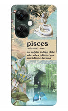 Pisces Zodiac OnePlus Nord CE 3 Lite 5G Hard Case Back Cover by Casekaro