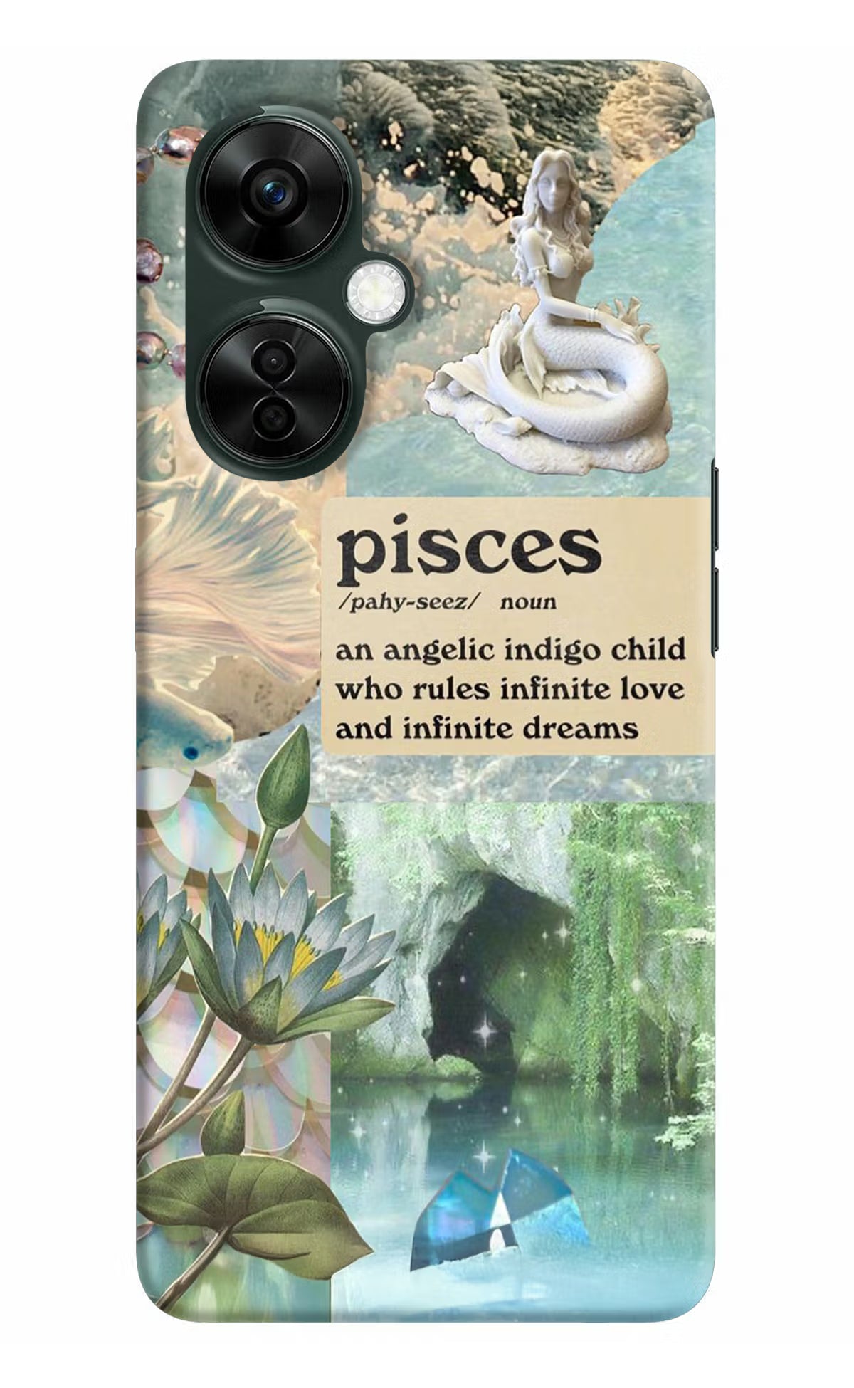 Pisces Zodiac OnePlus Nord CE 3 Lite 5G Hard Case Back Cover by Casekaro