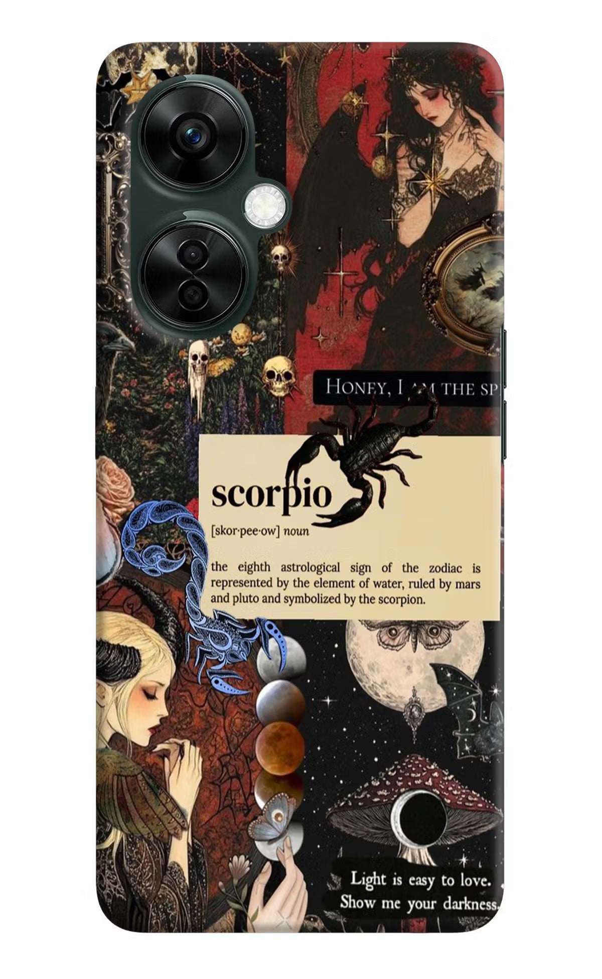 Scorpio Zodiac OnePlus Nord CE 3 Lite 5G Hard Case Back Cover by Casekaro