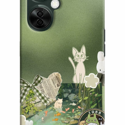 Aesthetic anime OnePlus Nord CE 3 Lite 5G Hard Case Back Cover by Casekaro