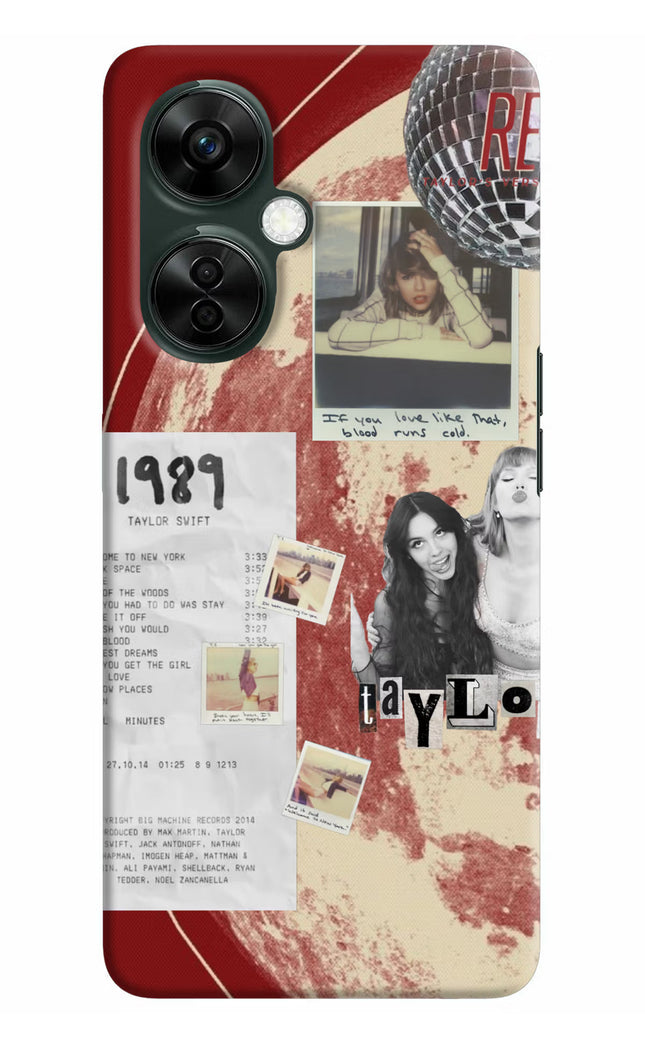 Taylor Swift OnePlus Nord CE 3 Lite 5G Hard Case Back Cover by Casekaro