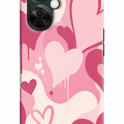 Hearty case OnePlus Nord CE 3 Lite 5G Hard Case Back Cover by Casekaro