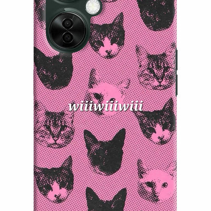 Pink Cats OnePlus Nord CE 3 Lite 5G Hard Case Back Cover by Casekaro
