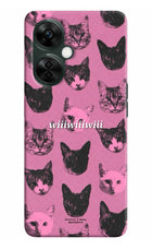 Pink Cats OnePlus Nord CE 3 Lite 5G Hard Case Back Cover by Casekaro