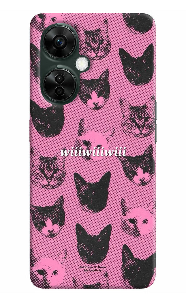 Pink Cats OnePlus Nord CE 3 Lite 5G Hard Case Back Cover by Casekaro