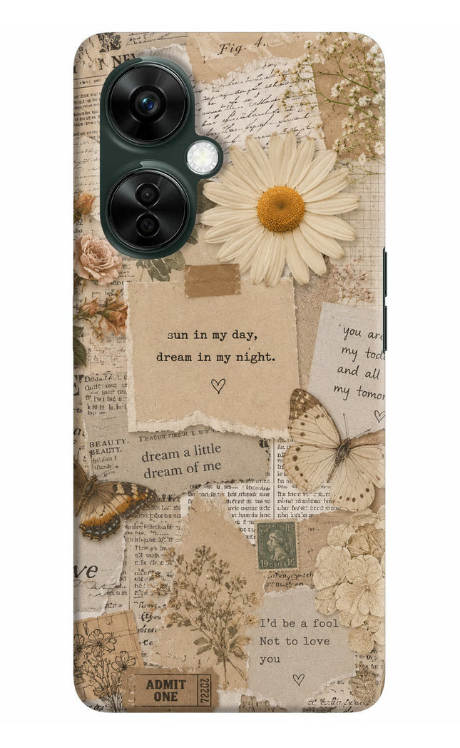 Vintage case OnePlus Nord CE 3 Lite 5G Hard Case Back Cover by Casekaro