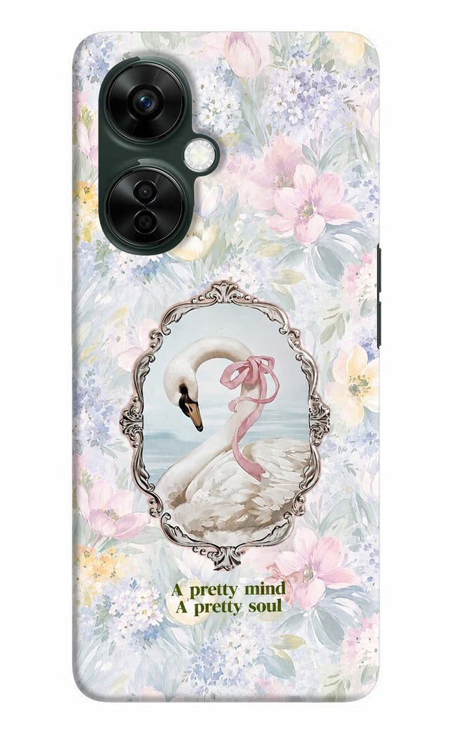 Pretty Mind Pretty Soul OnePlus Nord CE 3 Lite 5G Hard Case Back Cover by Casekaro