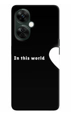 This World OnePlus Nord CE 3 Lite 5G Hard Case Back Cover by Casekaro