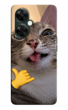 Silly Cat Call OnePlus Nord CE 3 Lite 5G Hard Case Back Cover by Casekaro