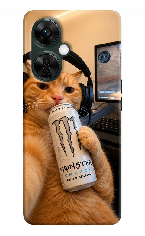 Gamer Cat Energy OnePlus Nord CE 3 Lite 5G Back Cover