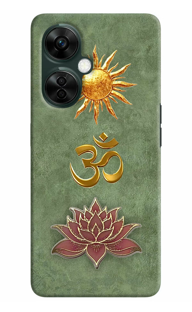 Om & Lotus OnePlus Nord CE 3 Lite 5G Back Cover