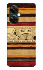 Vinyl Stripes OnePlus Nord CE 3 Lite 5G Hard Case Back Cover by Casekaro