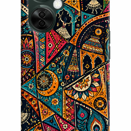 Folk Print OnePlus Nord CE 3 Lite 5G Back Cover