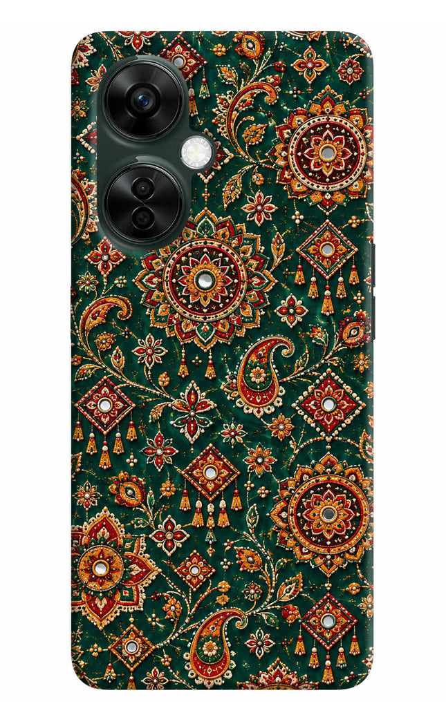 Green Pataka OnePlus Nord CE 3 Lite 5G Hard Case Back Cover by Casekaro