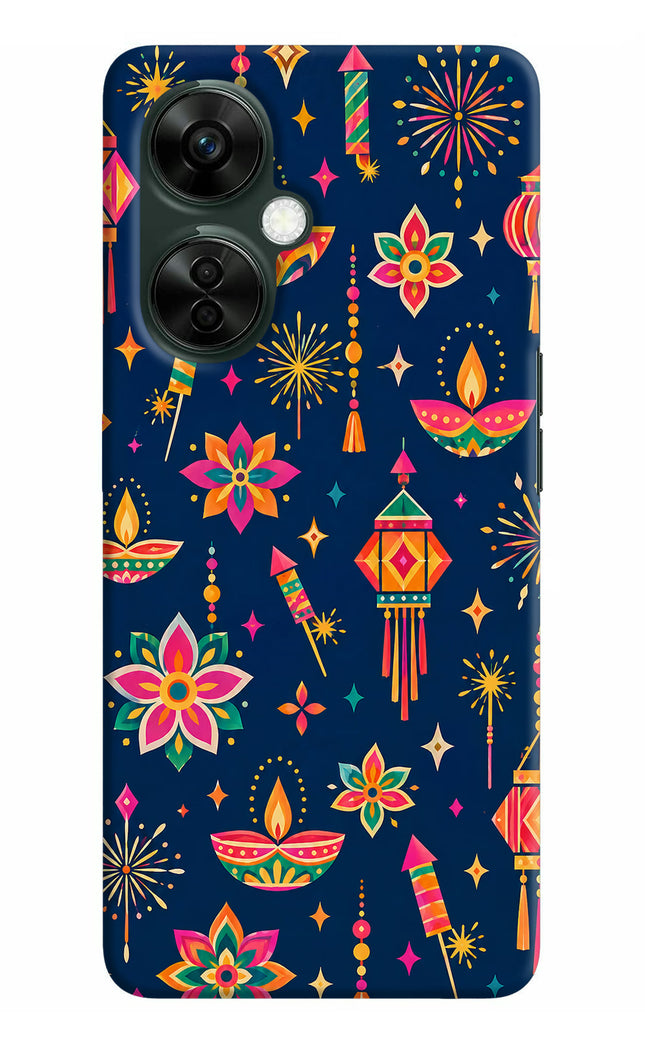 Festive Pop OnePlus Nord CE 3 Lite 5G Hard Case Back Cover by Casekaro