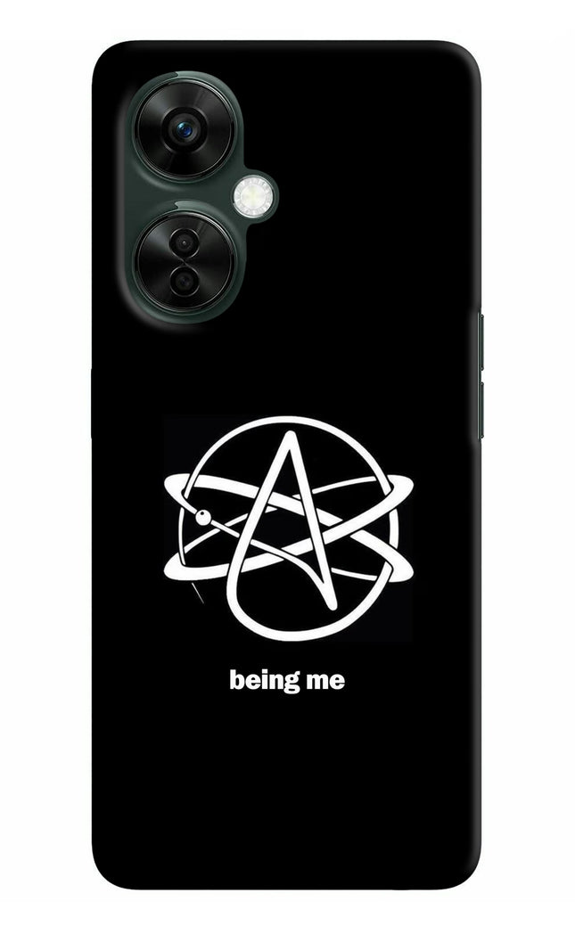 Atheist Symbol OnePlus Nord CE 3 Lite 5G Hard Case Back Cover by Casekaro