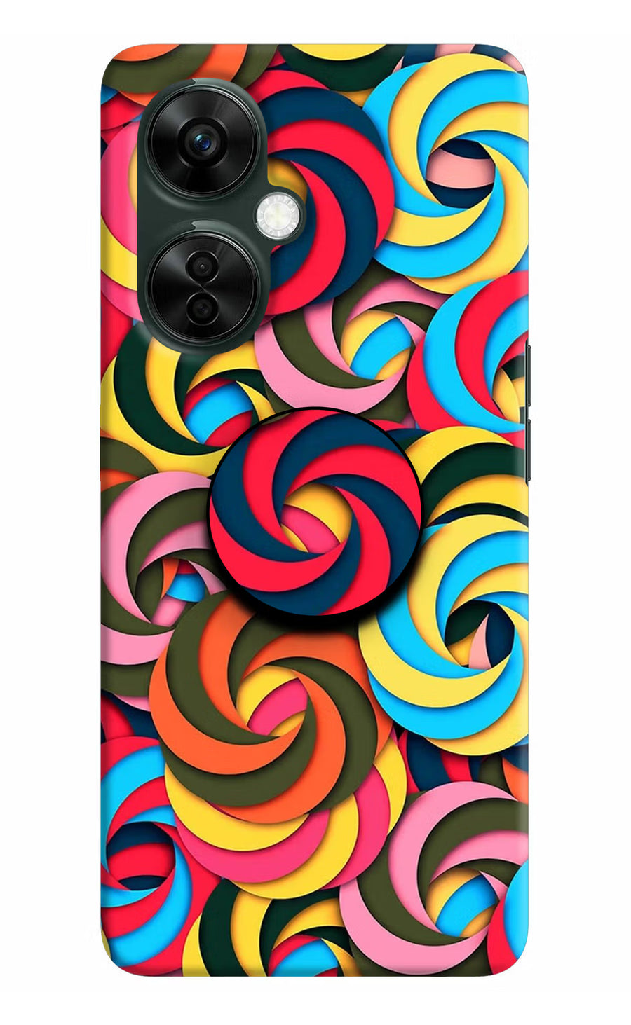 Spiral Pattern OnePlus Nord CE 3 Lite 5G Pop Case, Hard case