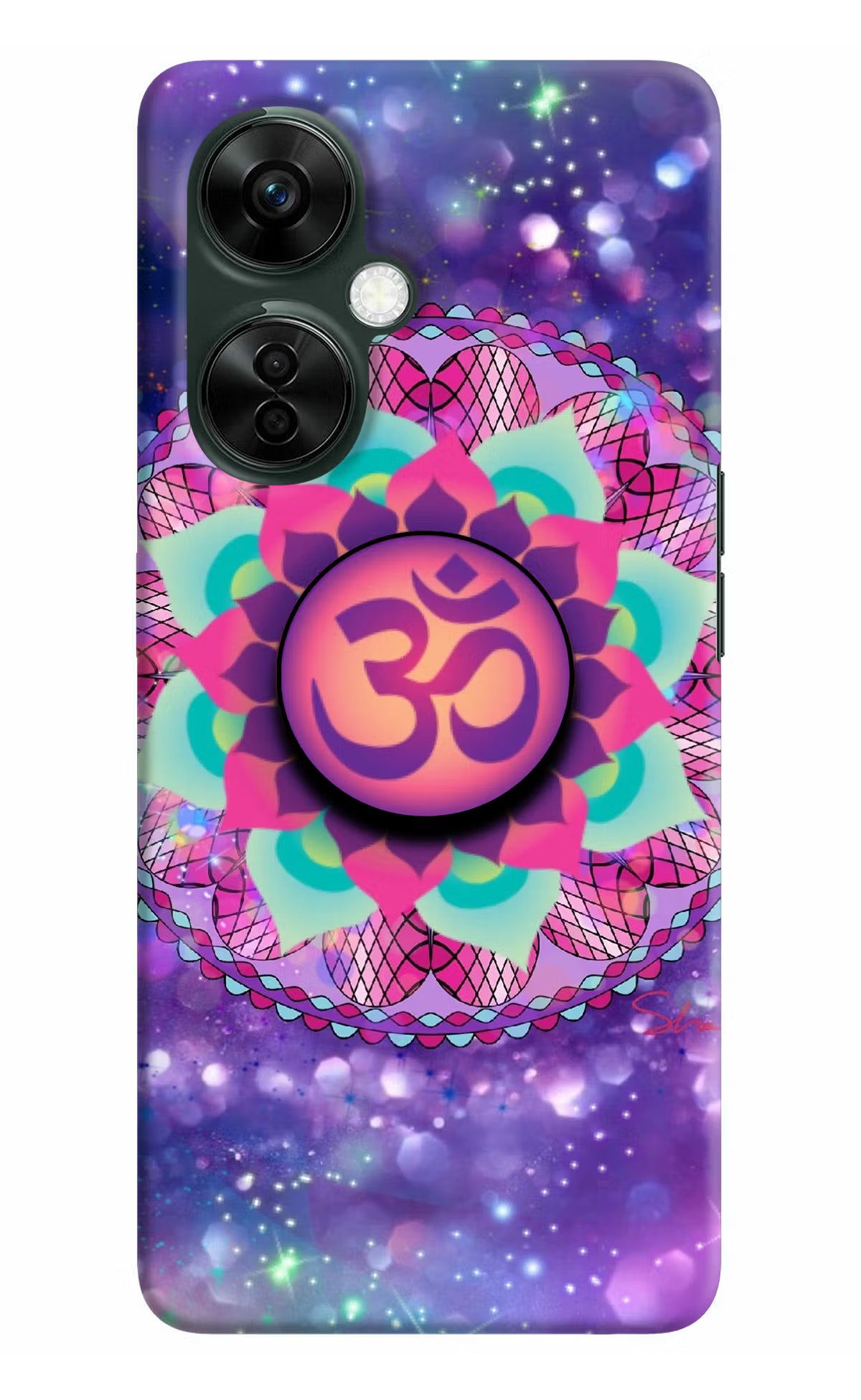 Om Purple OnePlus Nord CE 3 Lite 5G Pop Case by Casekaro