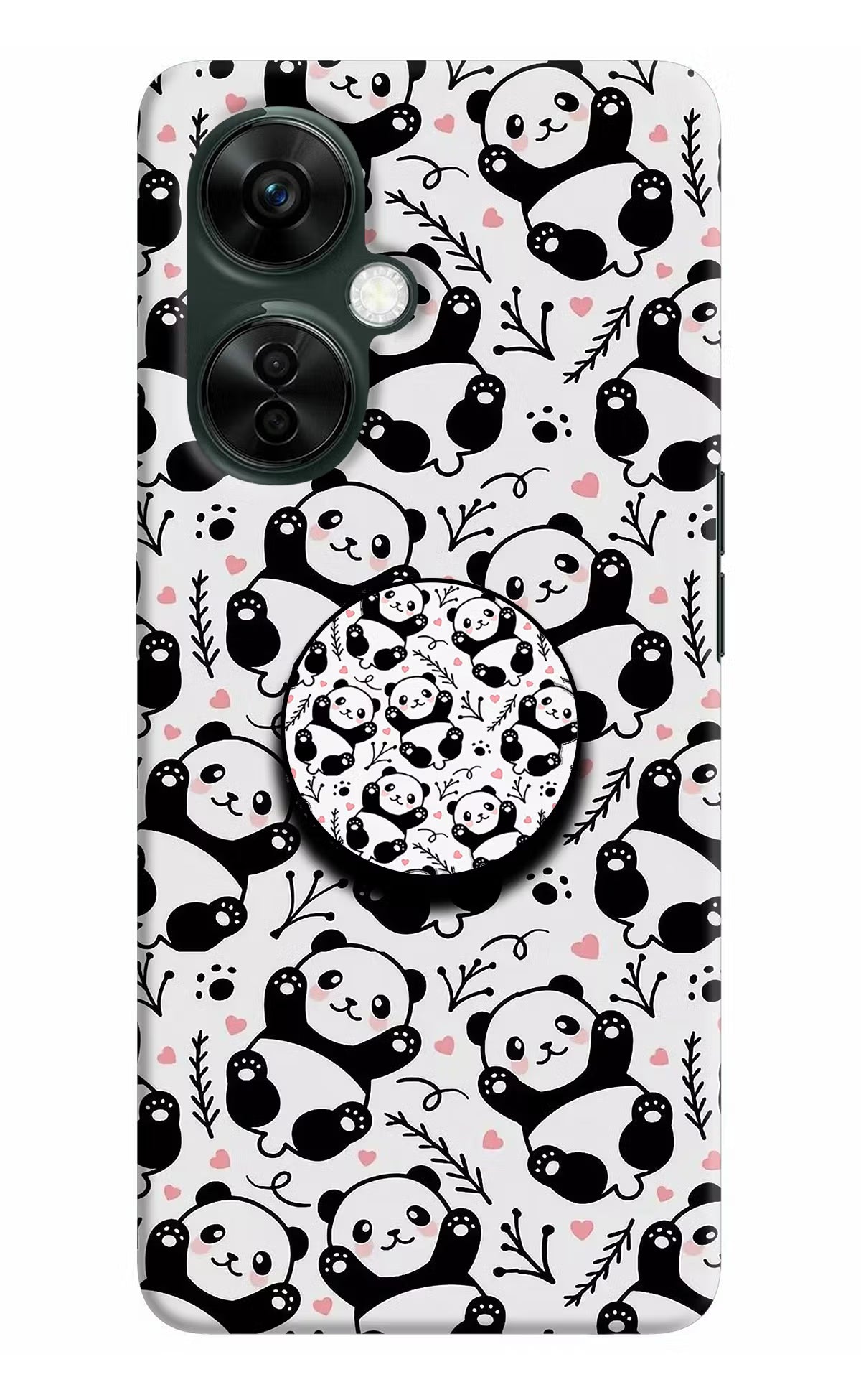 Cute Panda OnePlus Nord CE 3 Lite 5G Pop Case by Casekaro