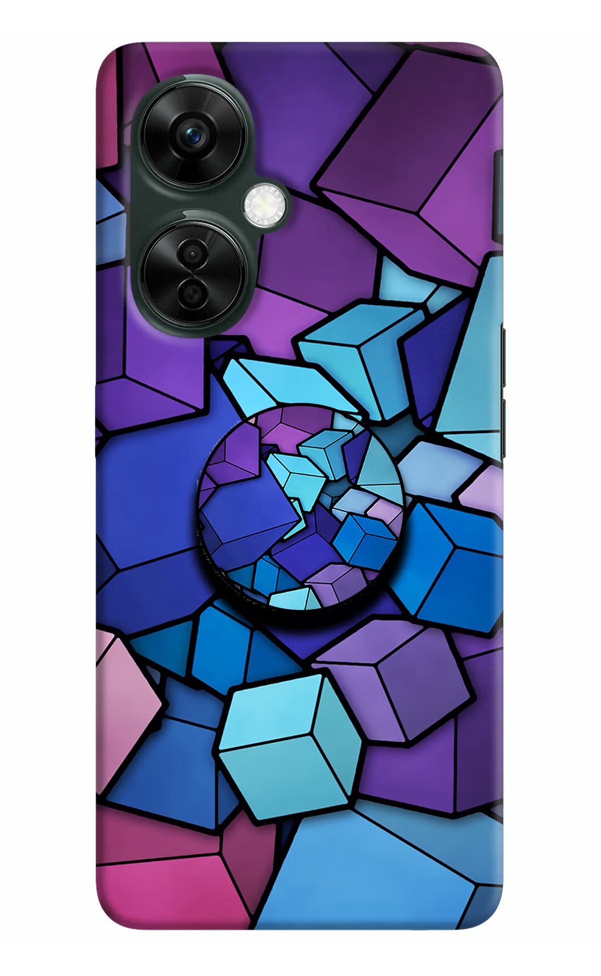 Cubic Abstract OnePlus Nord CE 3 Lite 5G Pop Case by Casekaro
