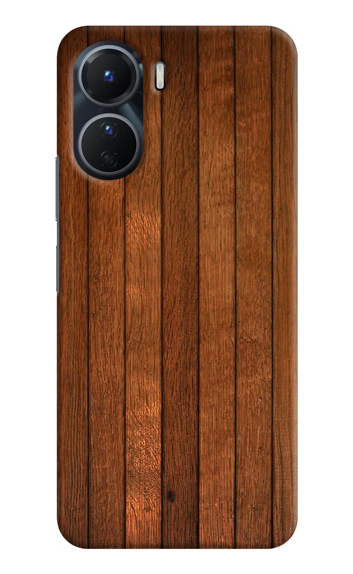 Wooden Artwork Bands Vivo Y56 5G Hard Case Back Cover by Casekaro