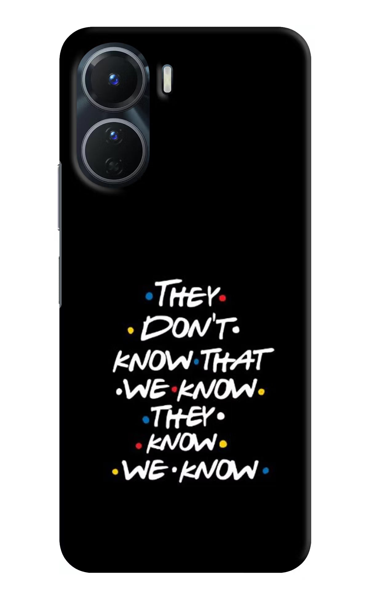 FRIENDS Dialogue Vivo Y56 5G Hard Case Back Cover by Casekaro