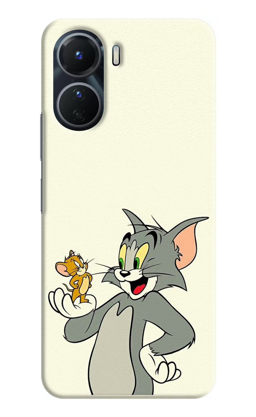 Tom & Jerry Vivo Y56 5G Back Cover, Hard case