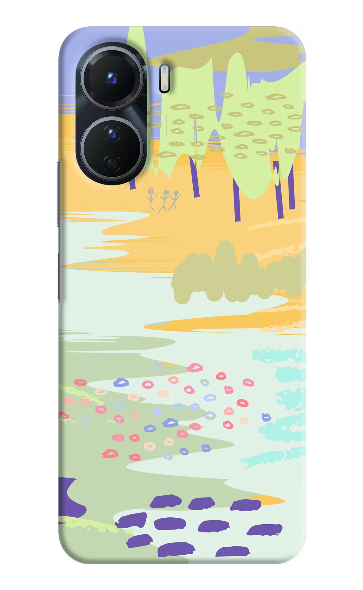 Scenery Vivo Y56 5G Hard Case Back Cover by Casekaro