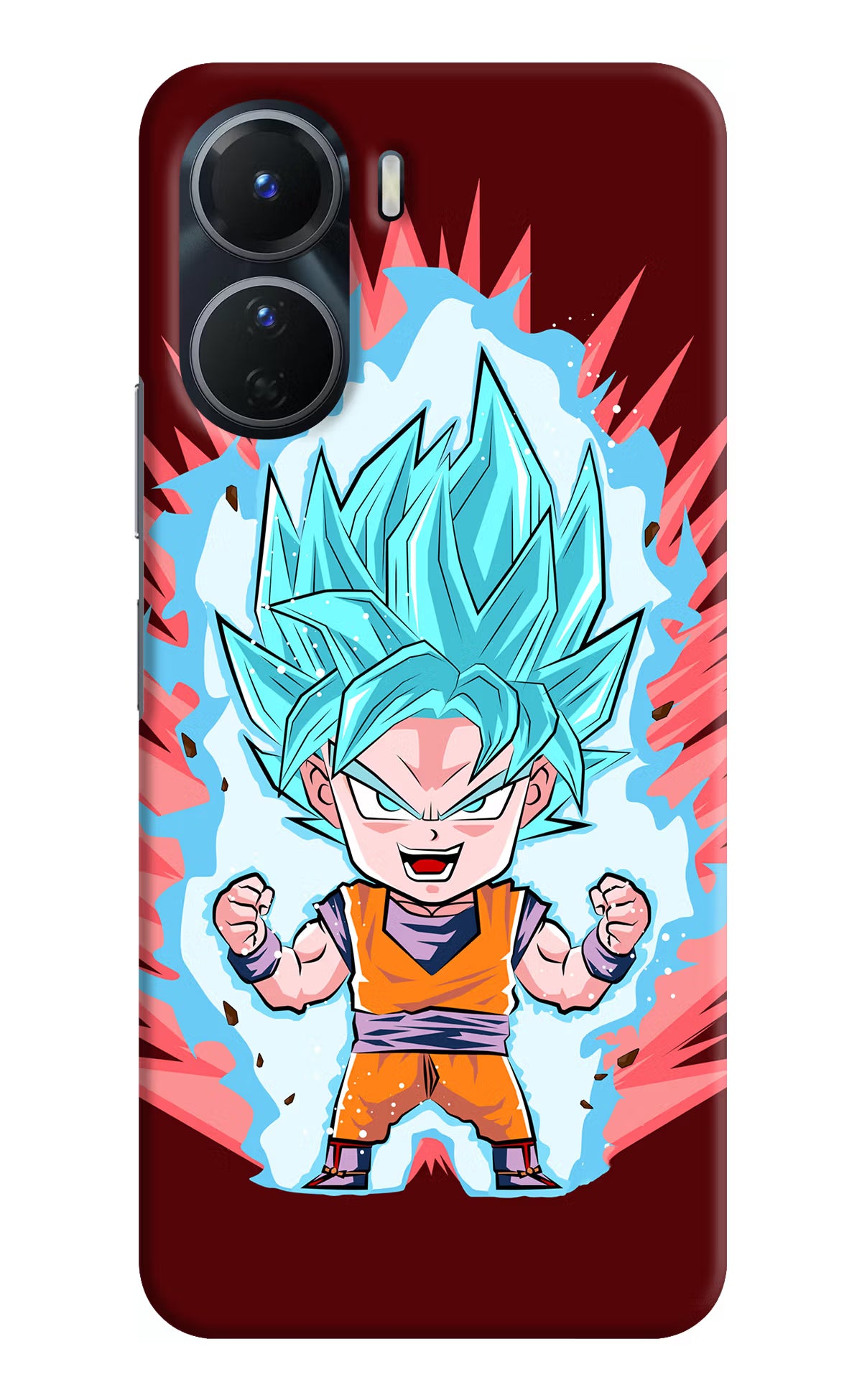 Goku Little Vivo Y56 5G Hard Case Back Cover by Casekaro