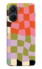 Wavy Grid Vivo Y56 5G Back Cover