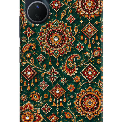 Green Pataka Vivo Y56 5G Back Cover