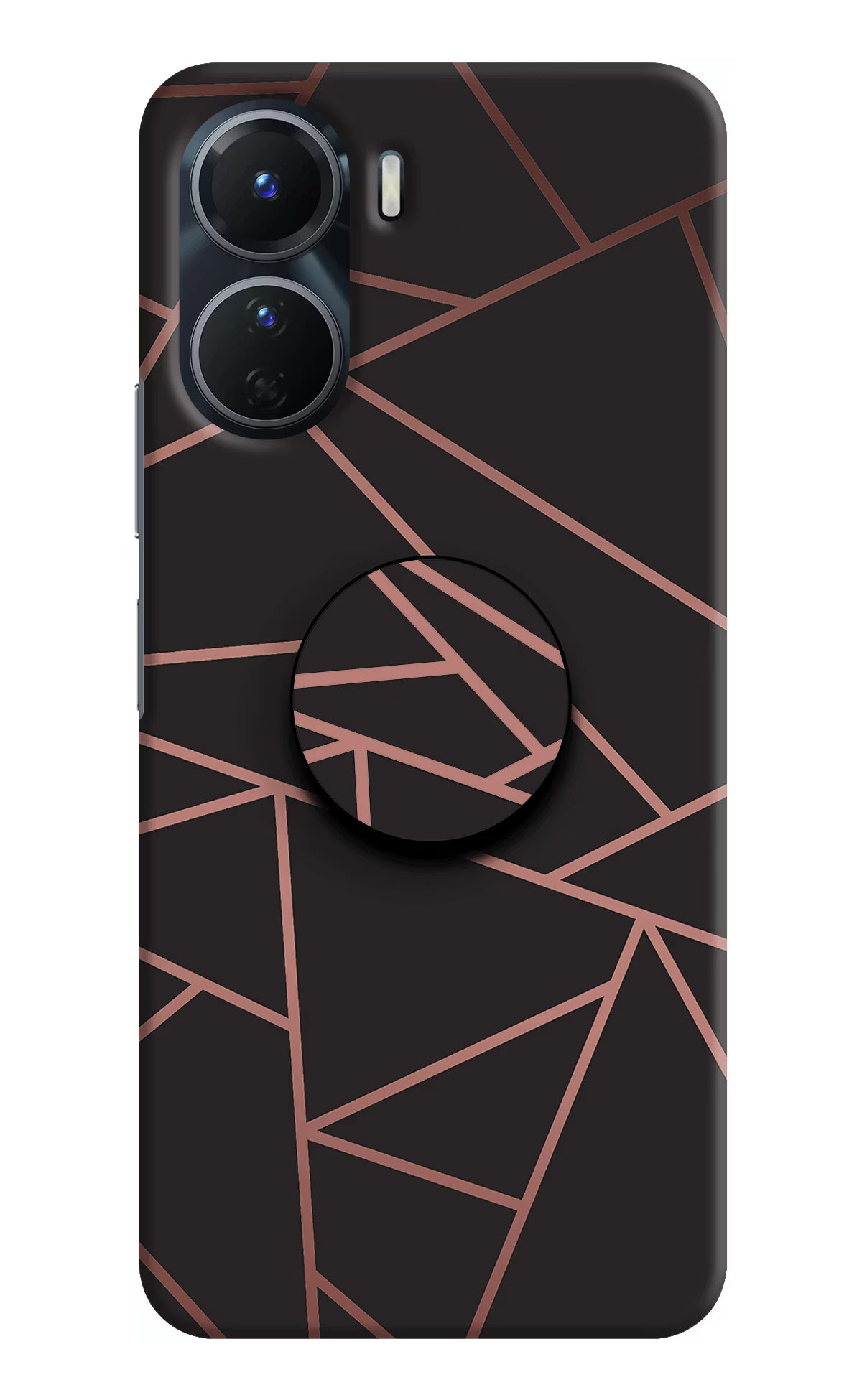 Geometric Pattern Vivo Y56 5G Pop Case by Casekaro