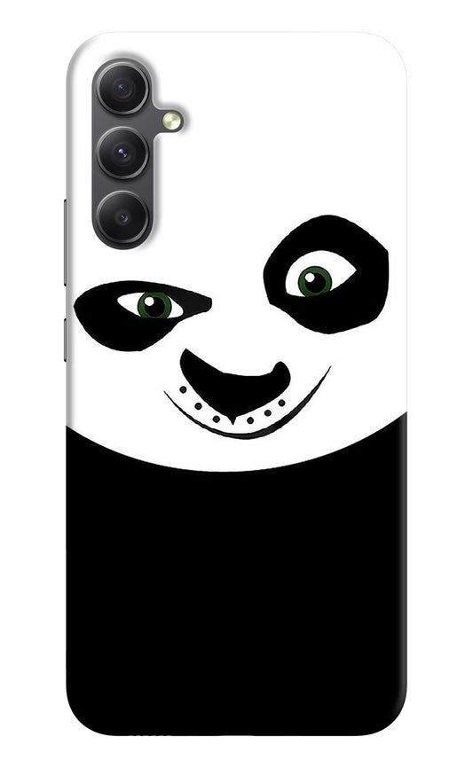 Panda Samsung A34 5G Hard Case Back Cover by Casekaro