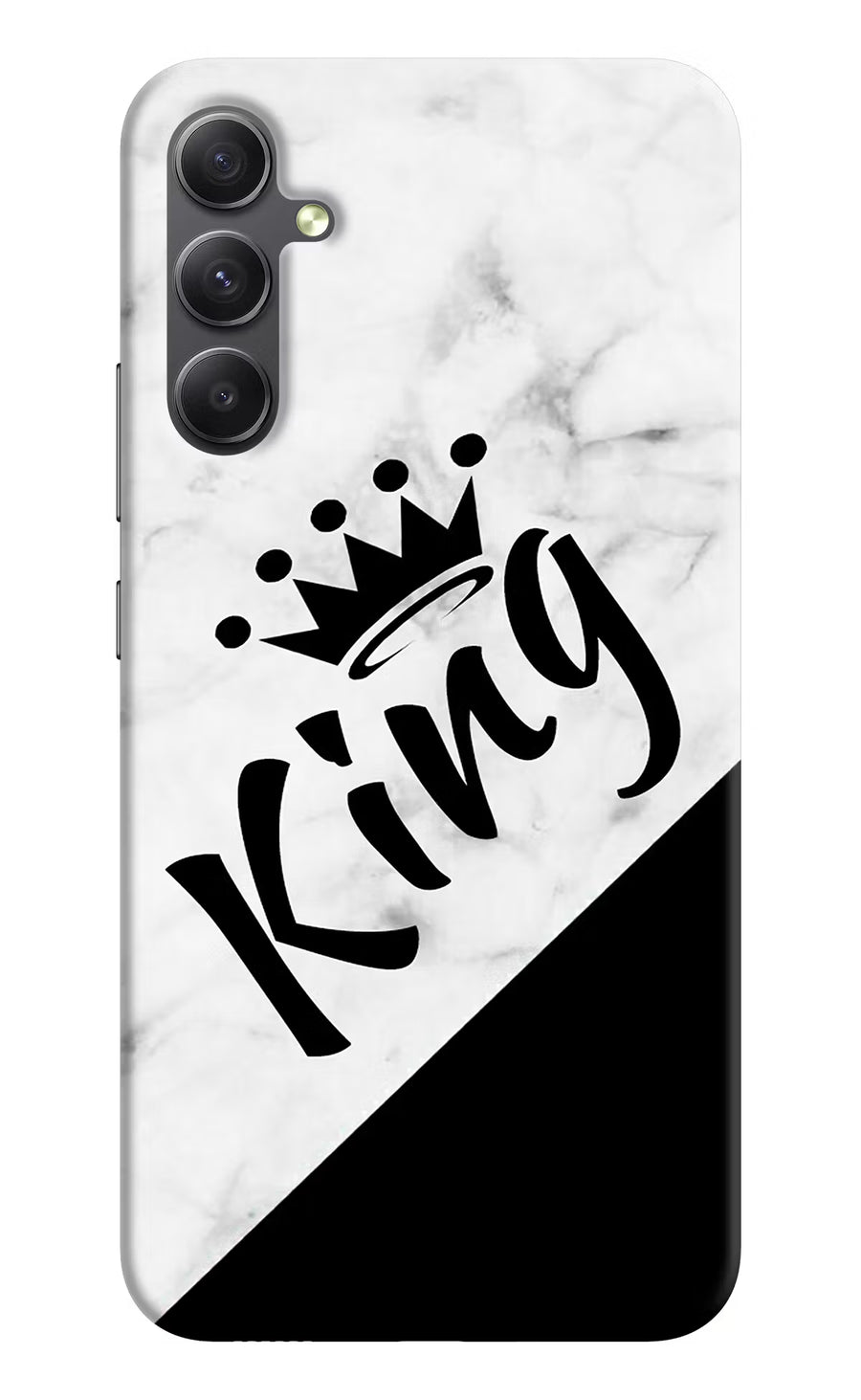King Samsung A34 5G Back Cover, Hard case