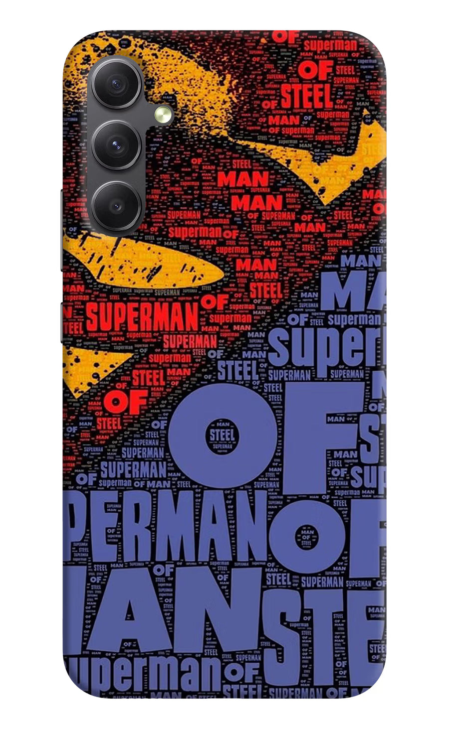 Superman Samsung A34 5G Back Cover, Hard case