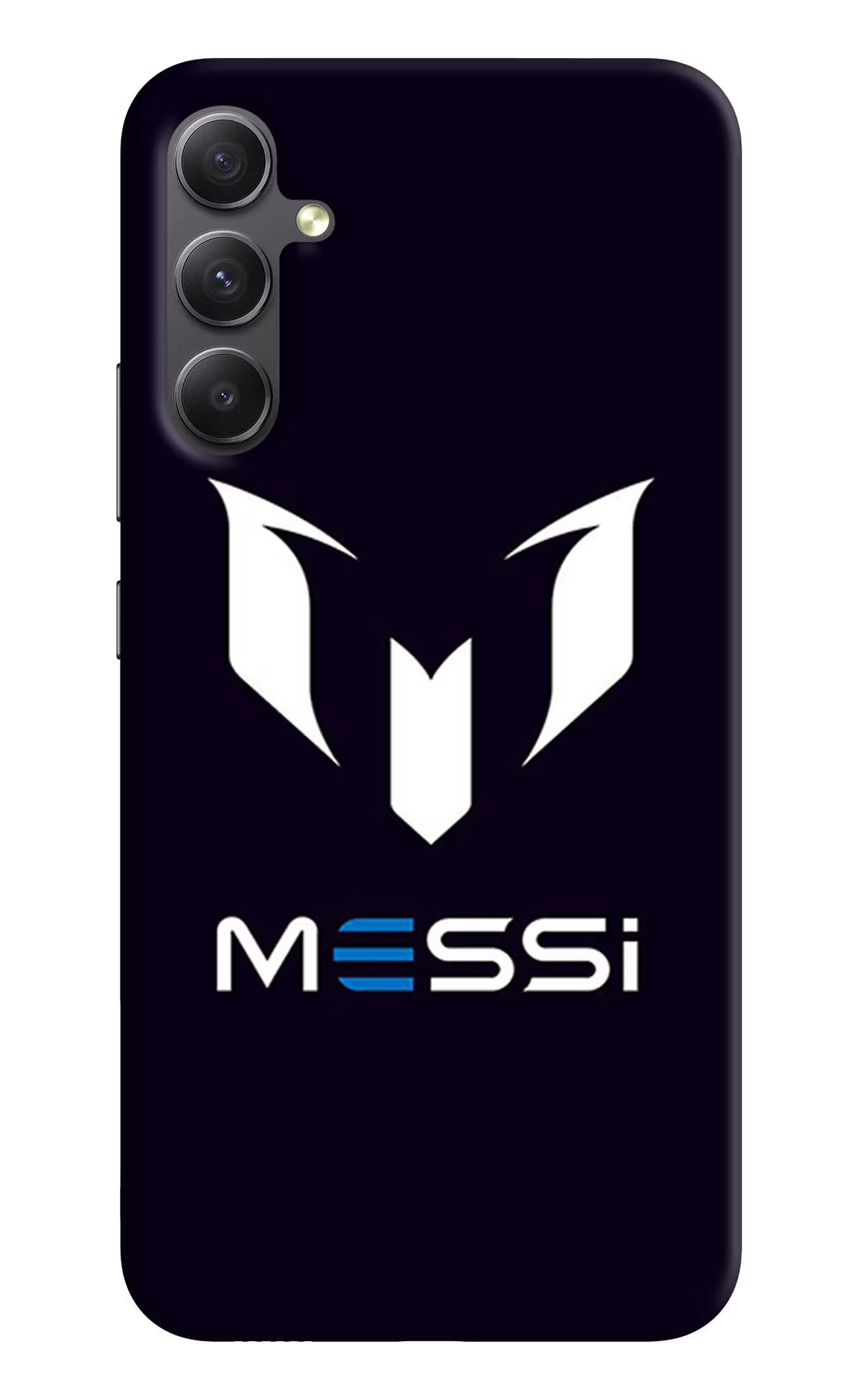 Messi Logo Samsung A34 5G Hard Case Back Cover by Casekaro