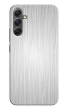Wooden Grey Texture Samsung A34 5G Hard Case Back Cover by Casekaro