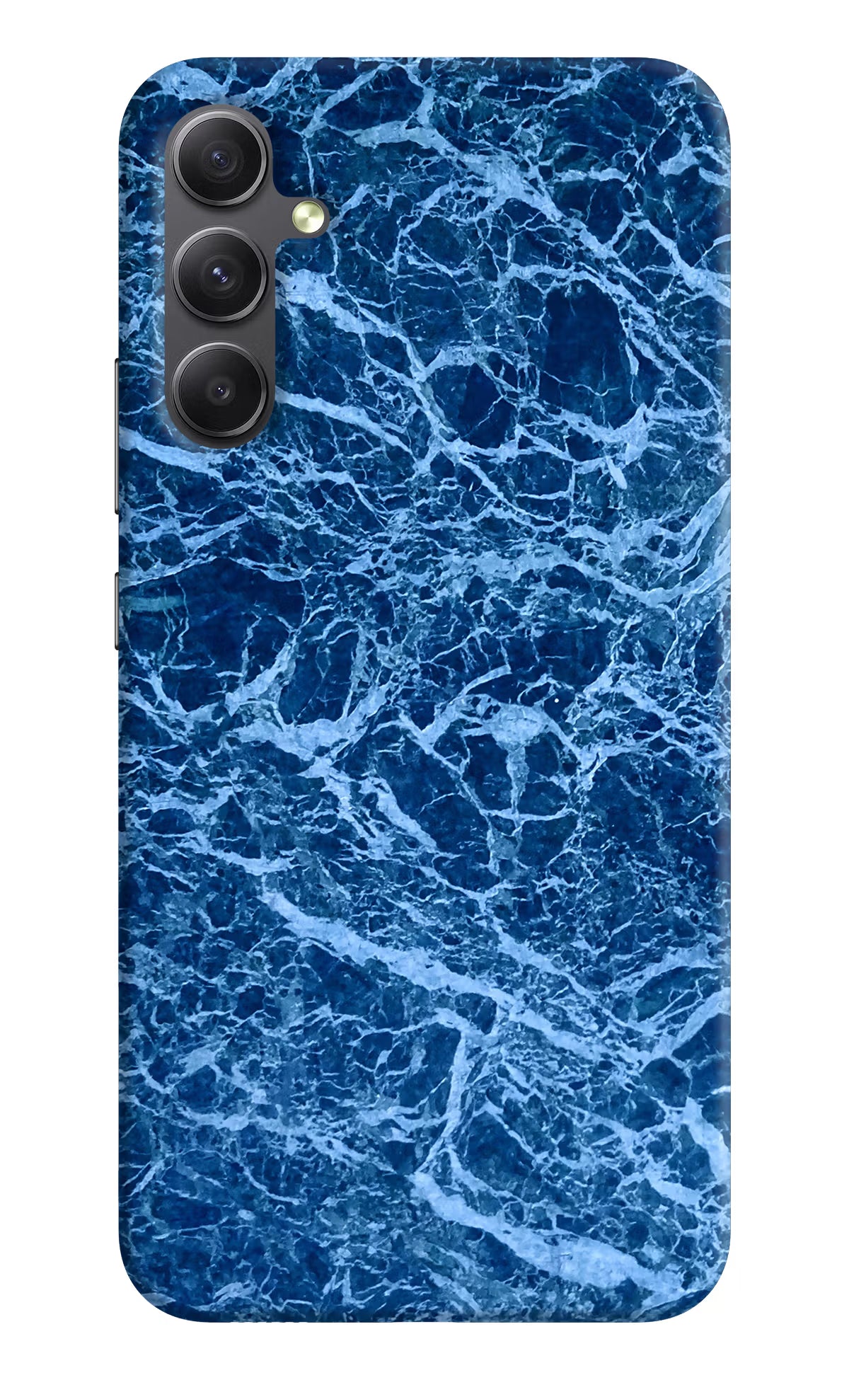 Blue Marble Samsung A34 5G Hard Case Back Cover by Casekaro