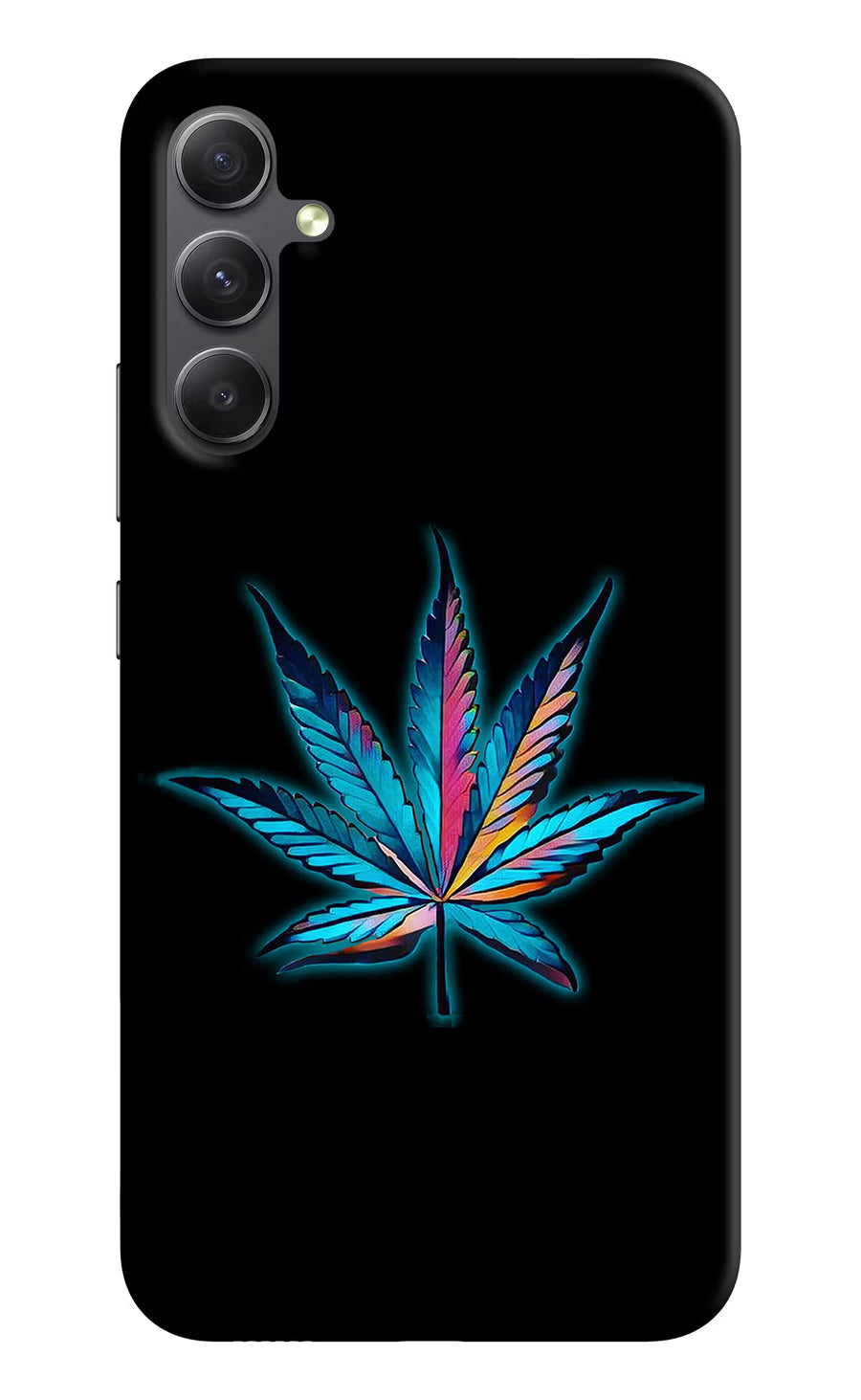 Weed Samsung A34 5G Back Cover, Hard case