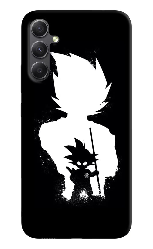 Goku Shadow Samsung A34 5G Hard Case Back Cover by Casekaro