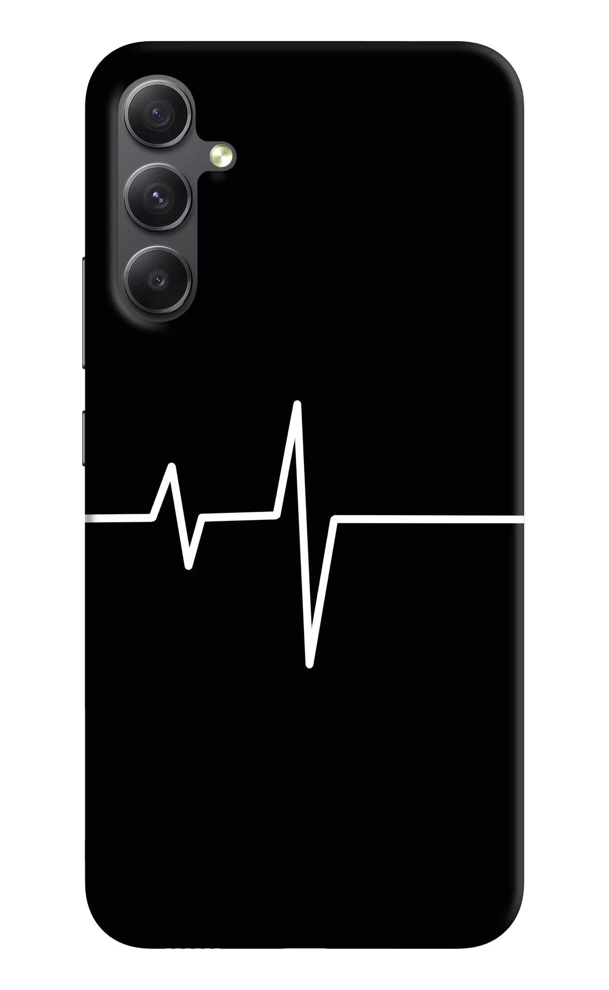 Heart Beats Samsung A34 5G Hard Case Back Cover by Casekaro